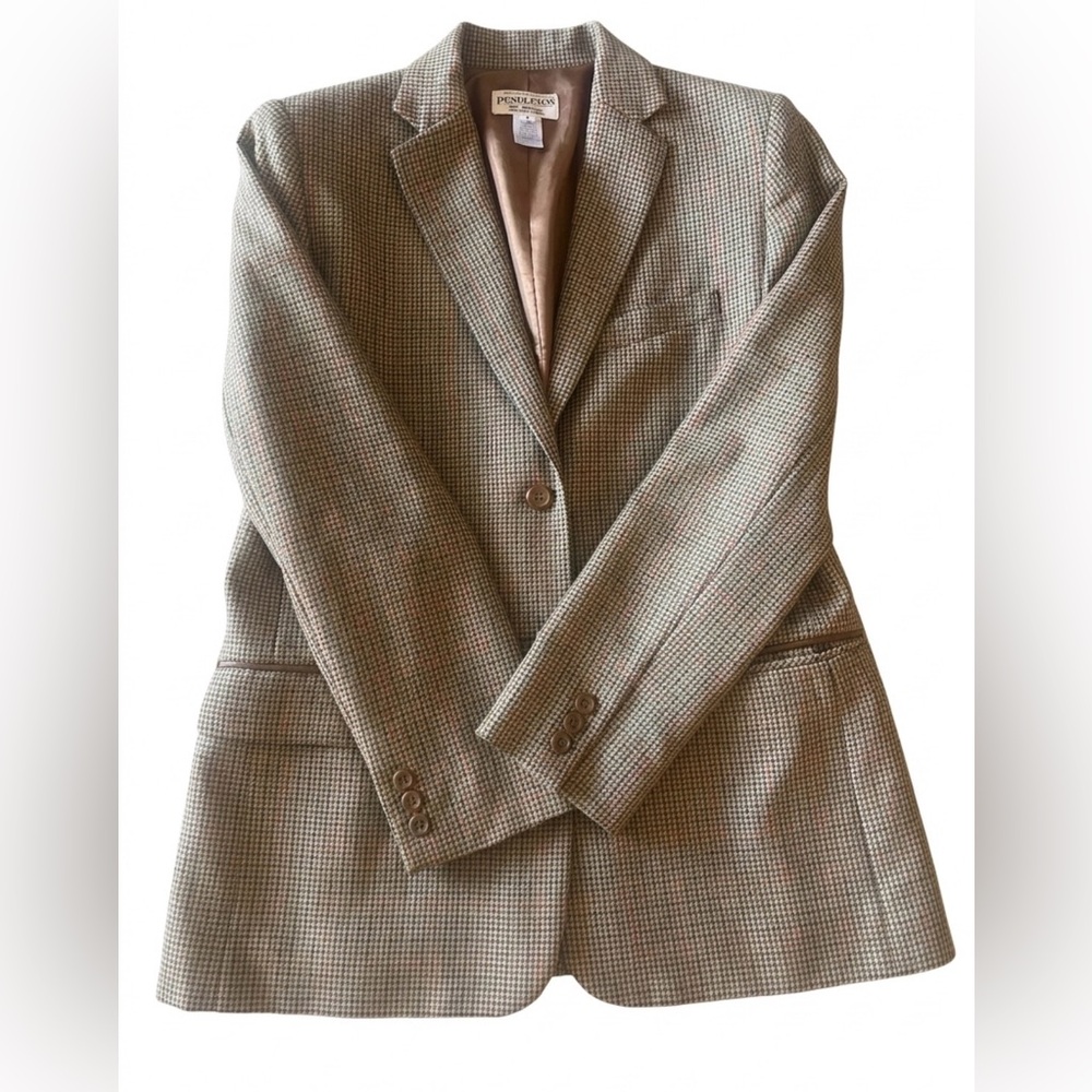 NWOT Pendleton Women’s Blazer Jacket - Tan/Brown